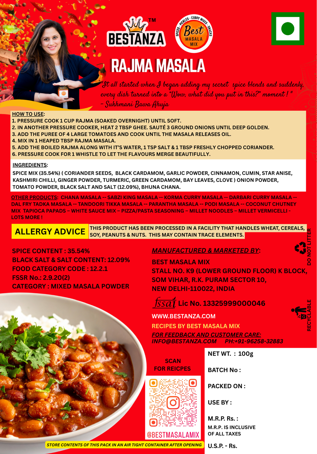 Rajma Masala
