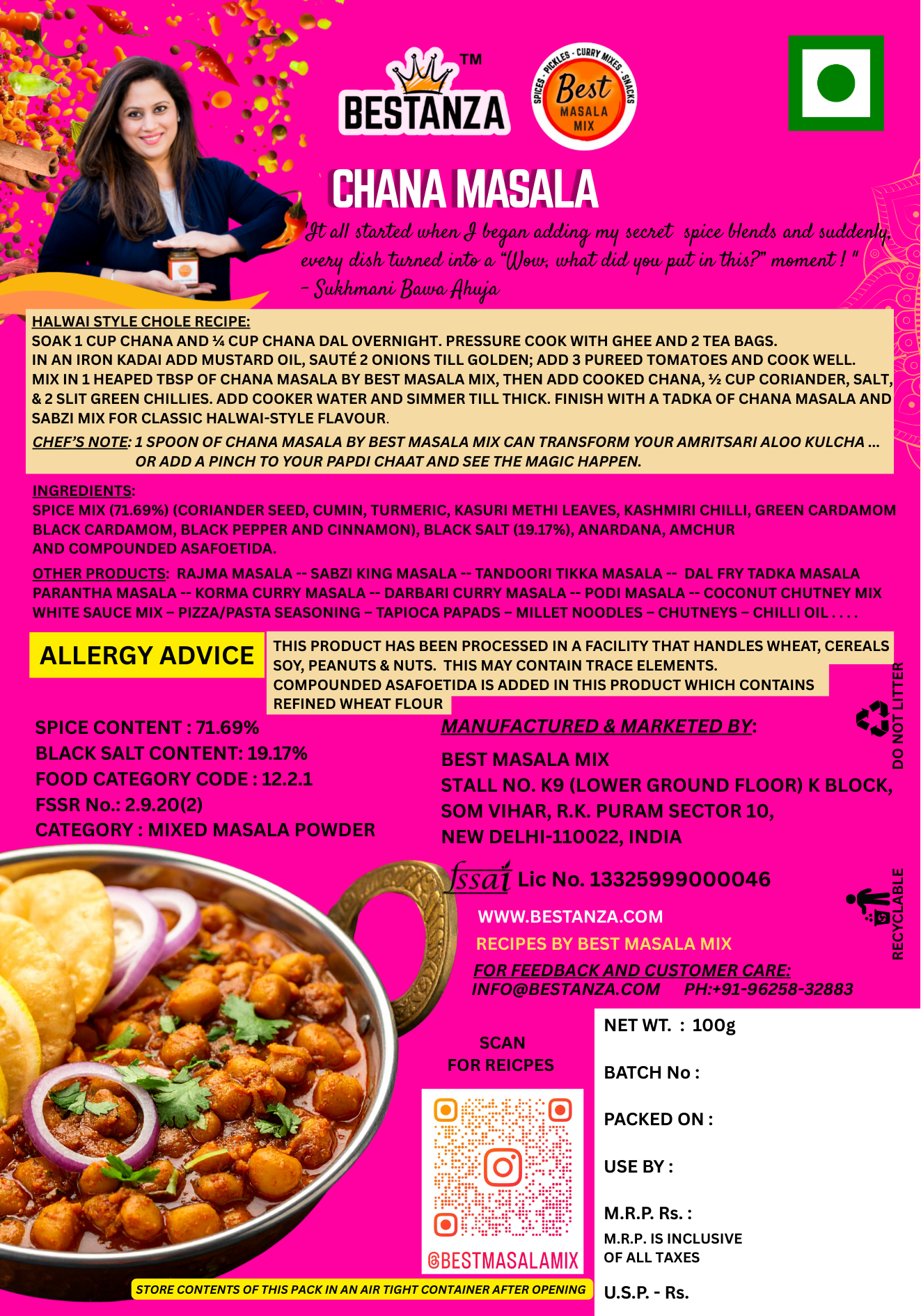 Chana Masala