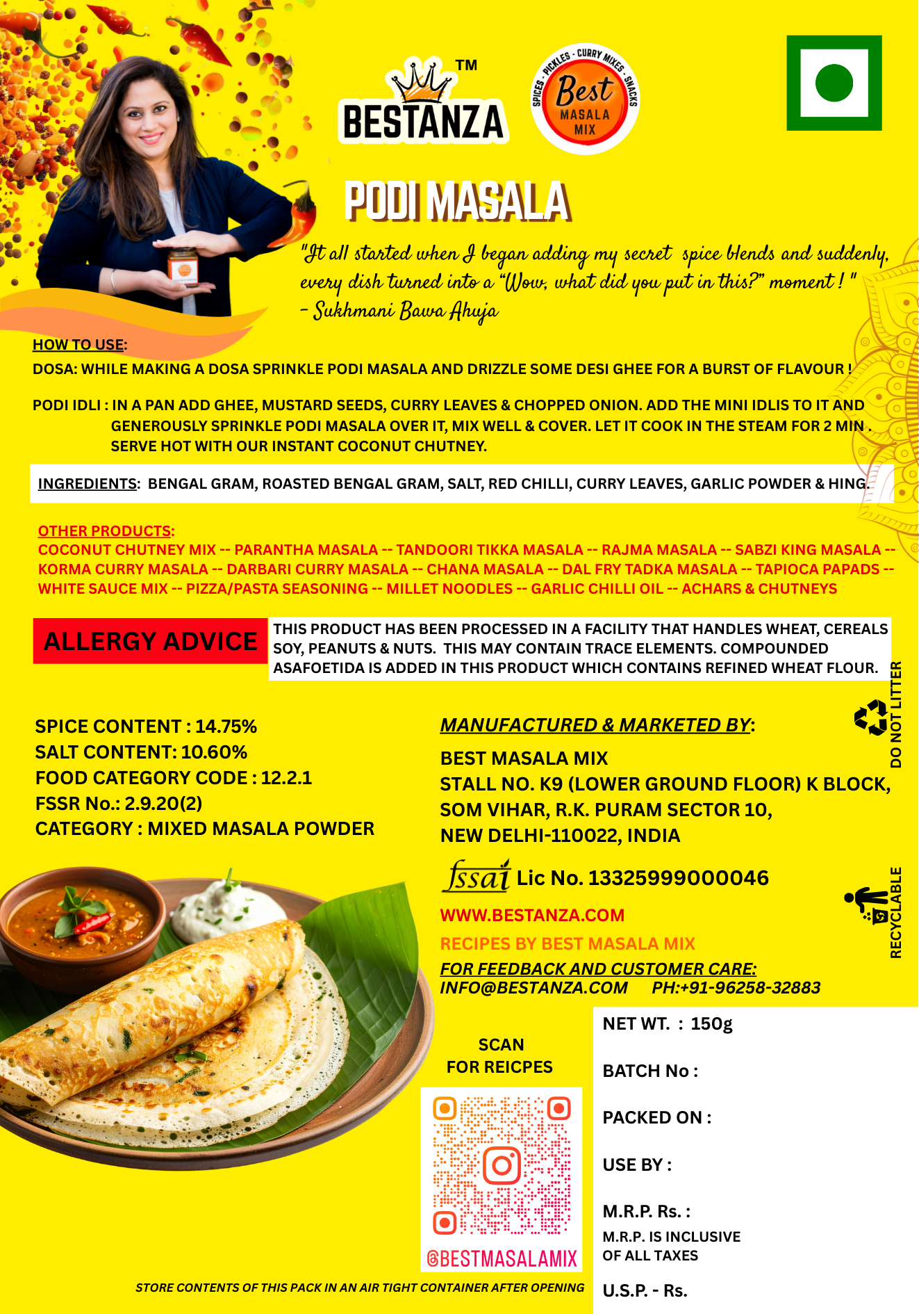 Podi Masala