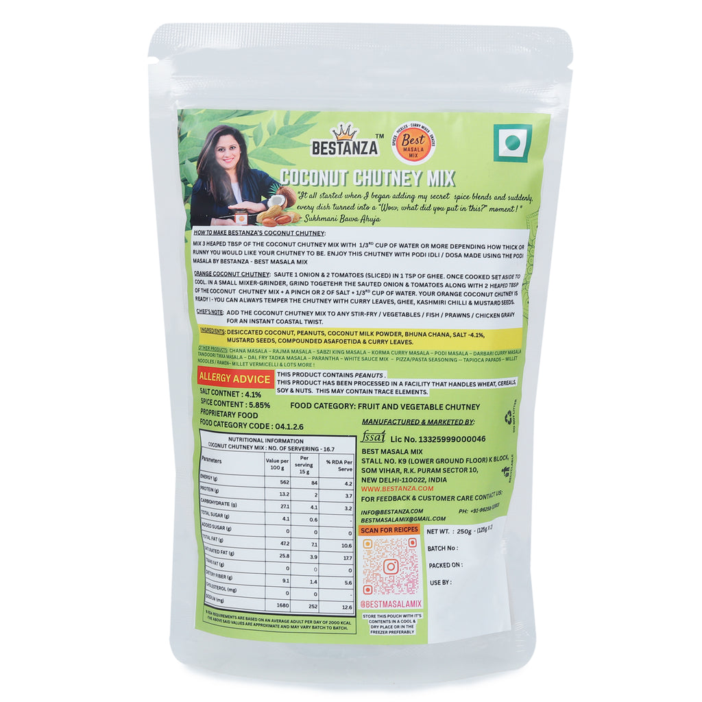 Coconut Chutney Mix