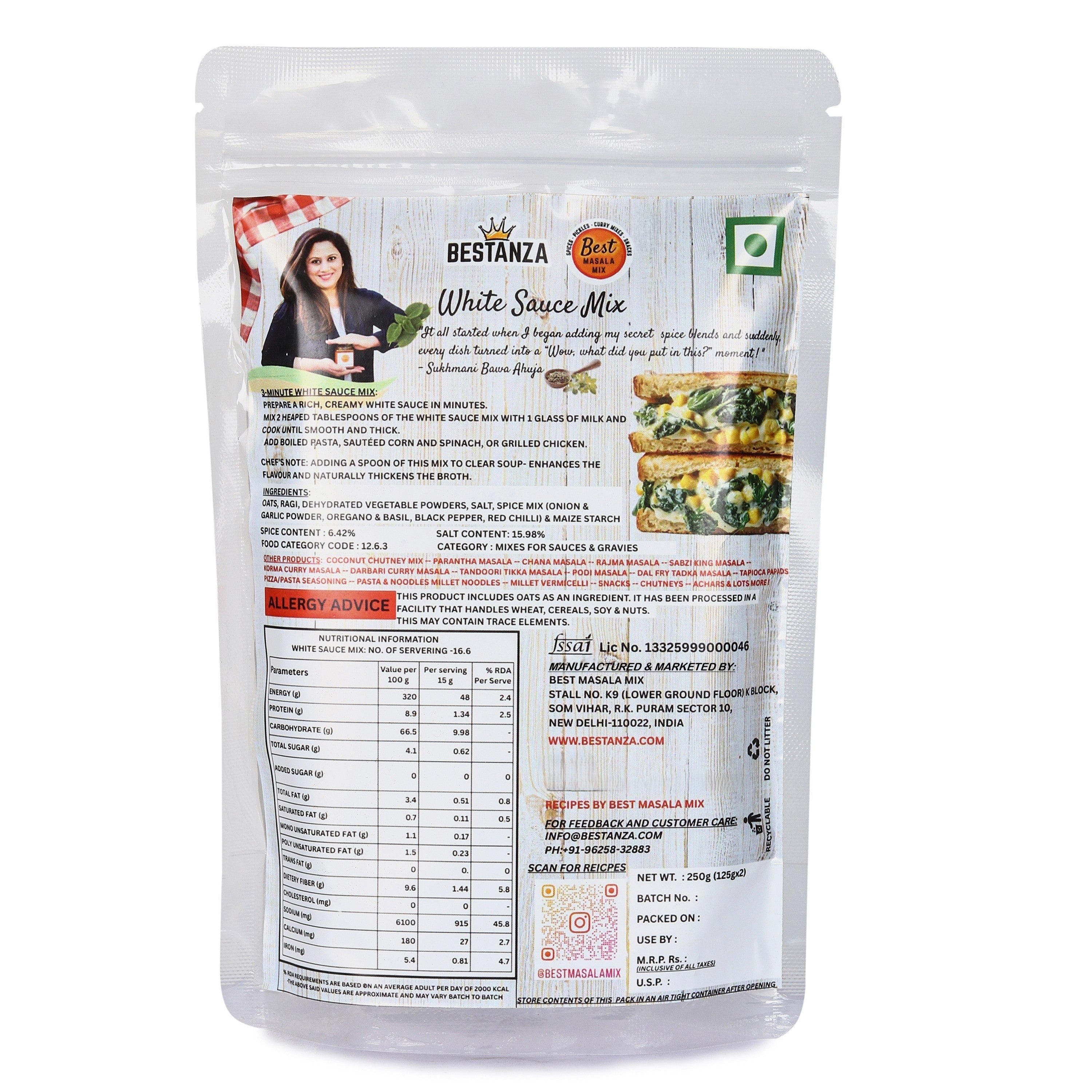 White Sauce Mix